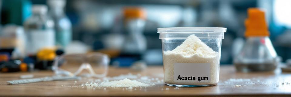 Goma de acacia